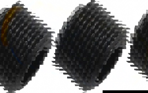 Set Screw: M4 x 0.70 x 8 mm, Soft Tip Point, Steel, Grade 5.8